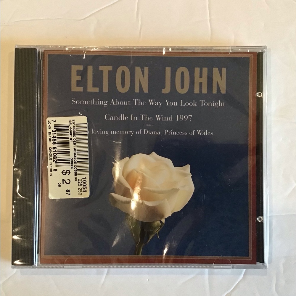 Elton John Something About The Way You Look Tonight & Candle In The Wind 1997 CD